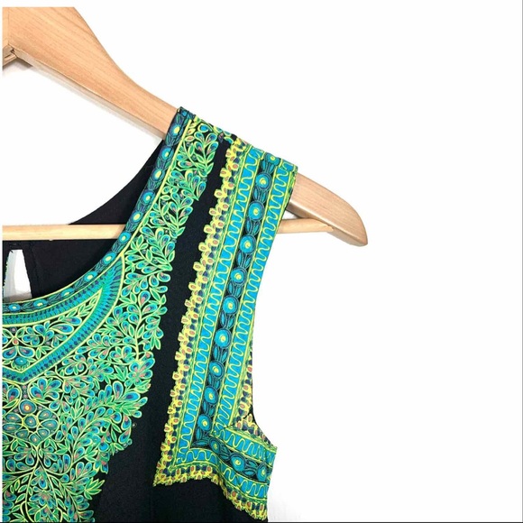 Free People Dress Black Filigree Paint Medium - Picture 7 of 10